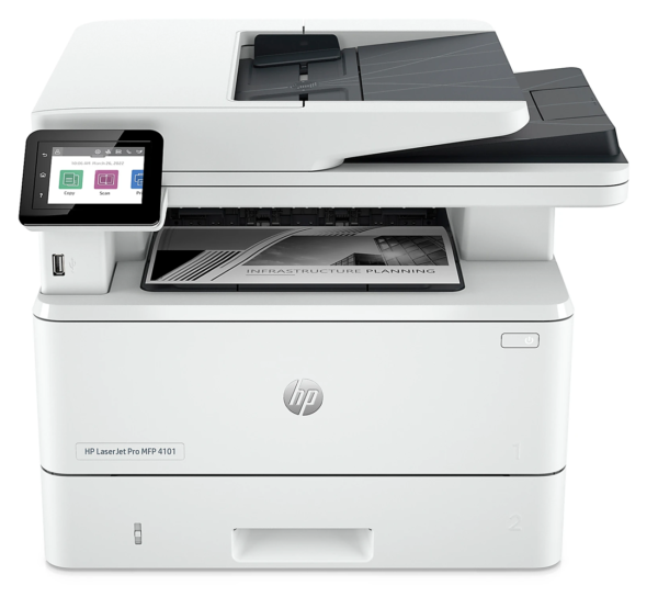HP LaserJet Pro MFP 4101fdn Laser All-in-One Monochrome Printer